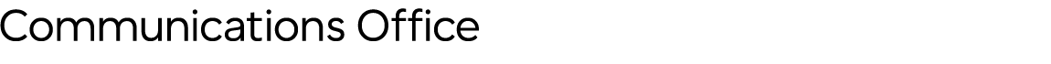 Communications Office Wordmark