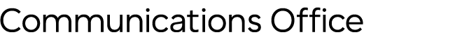 Mobile Wordmark for the Communications Office